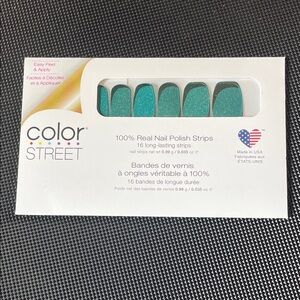Color Street Aqua Nail Polish Strips